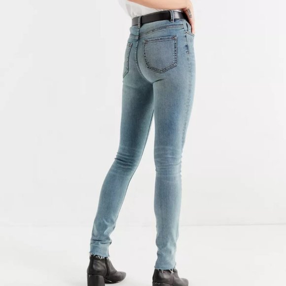 BDG Urban Outfitters Twig High Rise Skinny Jeans Light Wash Size 27 - Picture 2 of 7